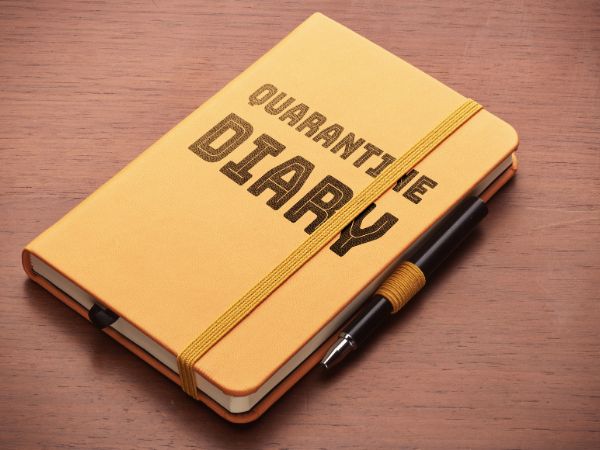 Print production of branded diaries and cloth-bound journals with custom printing
