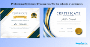 Certificate Printing Near Me